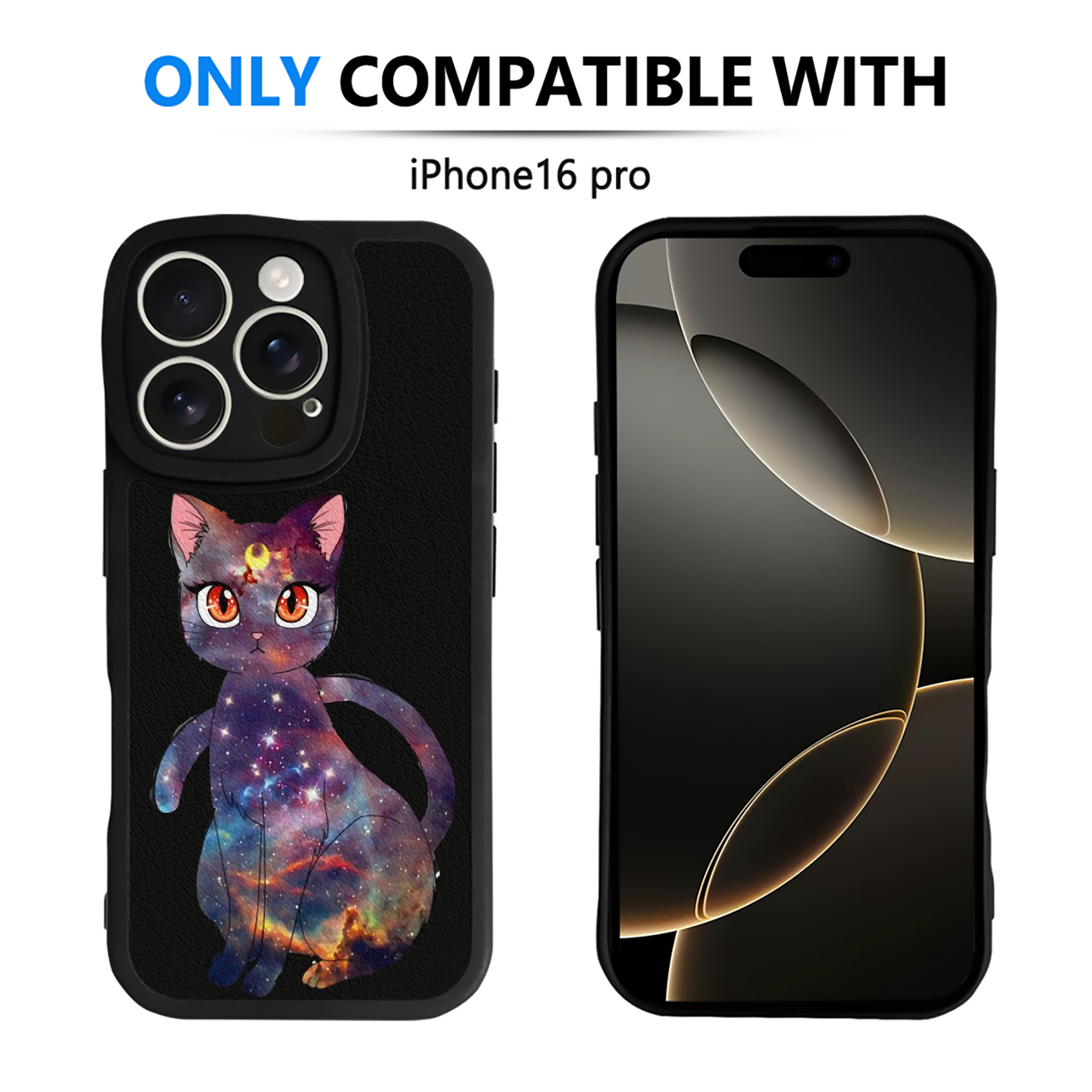 （画像用） 美少女戦士セーラームーン Sailor Moon 【iPhone 16シリーズ対応】シリコンスマホケース（レザー調） 材質：シリコン